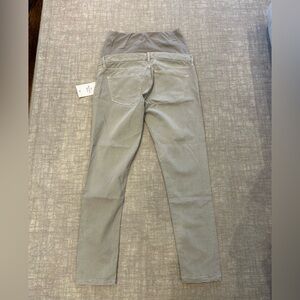 Zara Maternity skinny jeans, beige - size medium